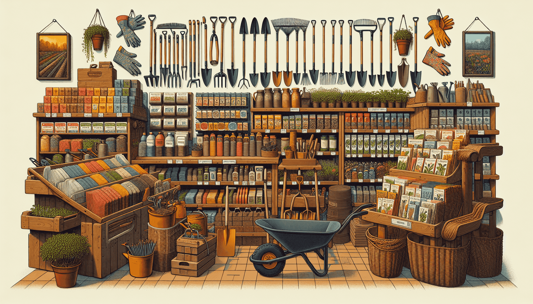 Attrezzi e forniture da giardino